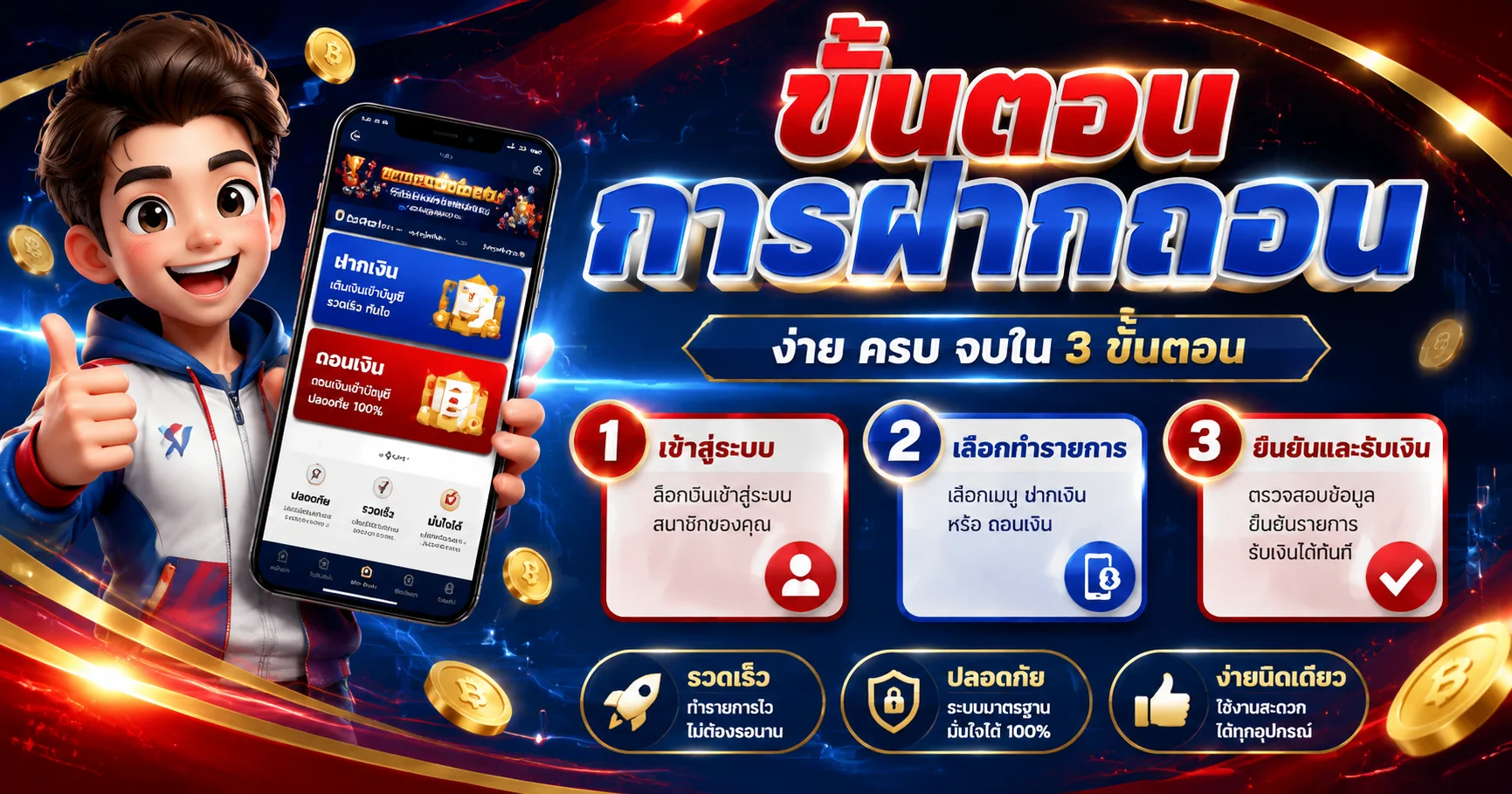 REDBLUE168 คาสิโนออนไลน์ สล็อต บาคาร่า ฝากถอนออโต้