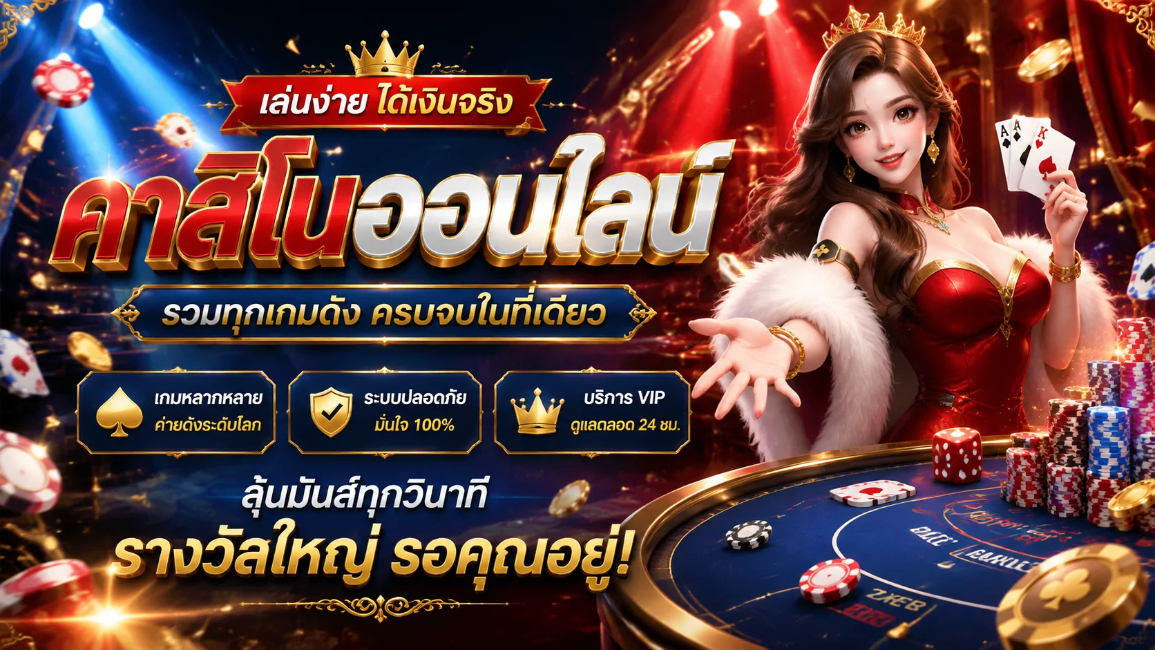 สล็อตออนไลน์ค่ายดังบน REDBLUE168 รวม PG Soft Pragmatic Play Joker